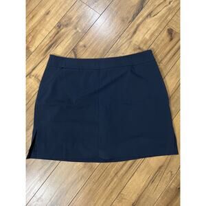 NWT IZOD womens size 16 navy blue golf skort
